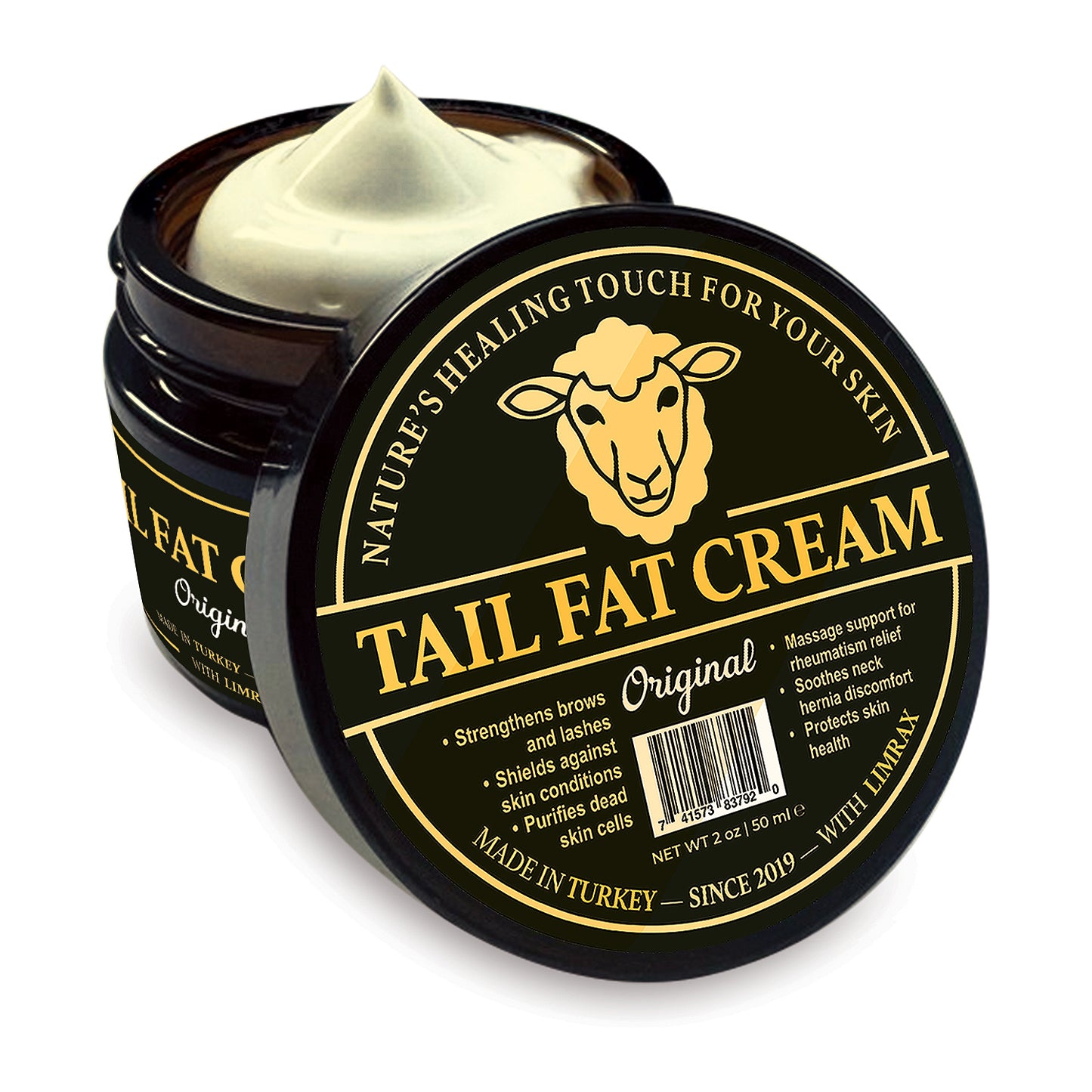 LIMRAX Tail Fat Cream – Natural Anti-Aging & Moisturizing Skincare, 50 ml